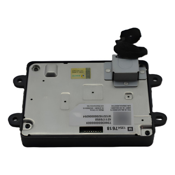 Carregador Indução Console Gm Tracker 2022 Original Preto
