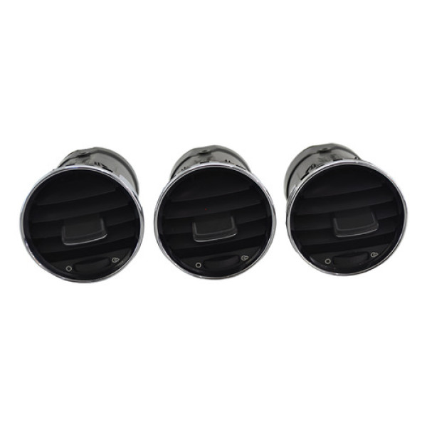 Kit 3 Difusor Ar Central Painel Peugeot 308 2013 Original