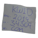 Comando Ar Condicionado Painel Kwid 2019 Origi