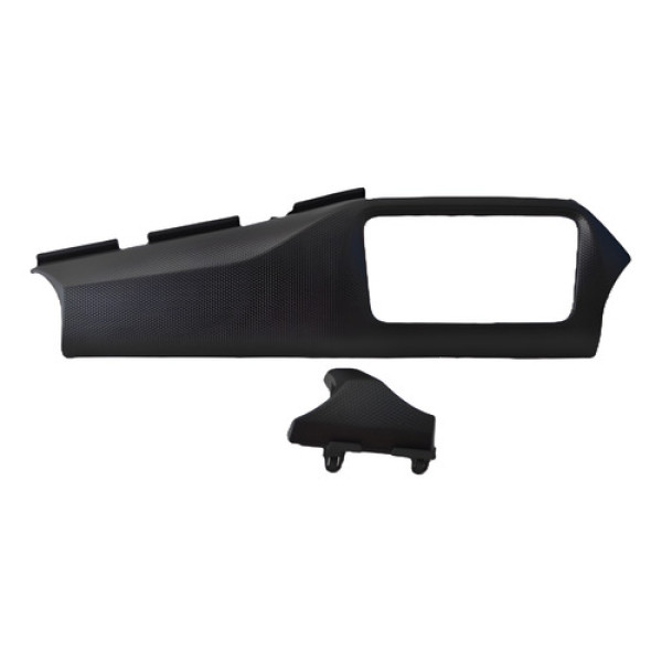 Moldura Friso Multimidia Painel Nissan Kicks 2022 Original Preto