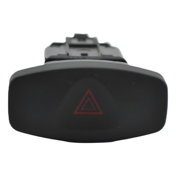 Botão Pisca Alerta Painel Symbol 2012 Sandero Logan Orig - Preto