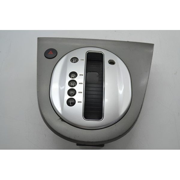 Moldura Câmbio Automatico Pisca Alerta  Sentra 2010 Original - Cinza