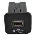Entrada Conector Usb Console Jeep Compass 2018 Original Preto