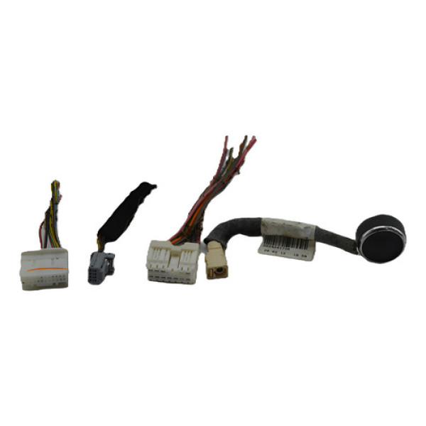 Kit Plug Conectores Botão Radio Logan Sandero Duster Orig
