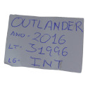 Botão Pisca Alerta Painel Outlander 2016 Original