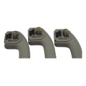 Kit 3 Puxador Alça Teto Pqp Nissan Kicks 2022 Original