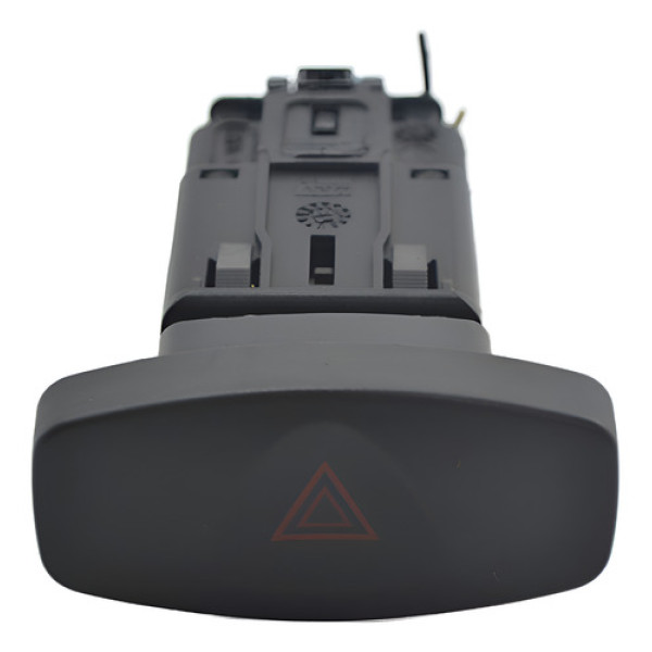 Botão Pisca Alerta Painel Renault Sandero 2013 Original - Preto