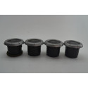 Kit 4 Difusor Ar Painel Ford Ecosport 2009 Original