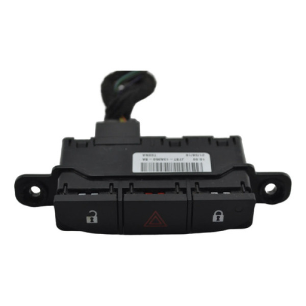 Botão Pisca Alerta Destrava Trava Ford Ka 2018 2019 Original Preto