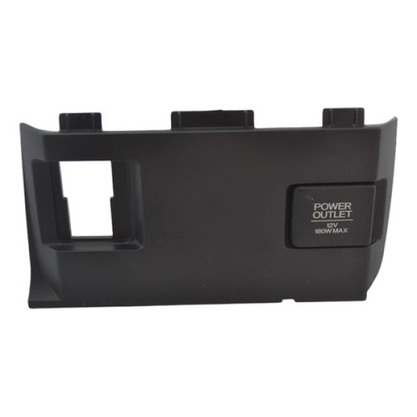 Moldura Com Tomada 12v Sem Usb Hdmi Civic 2020 Origina Cinza-escuro