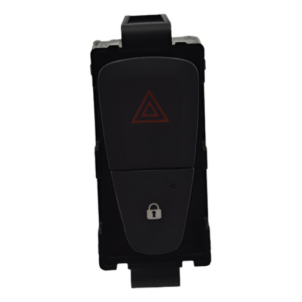 Botão Pisca Alerta Trava Destrava Sandero 2014 Logan Origin - Preto