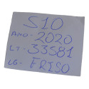 Par Acabamento Friso Painel S10 2020 Trailblazer Original