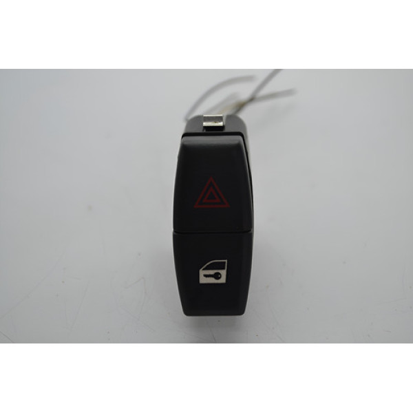 Botão Pisca Alerta Trava Painel Bmw X1 Sdrive 2013 Original Preto Botão Pisca Alerta Trava Painel Bmw X1 Sdrive 2013 Original Preto