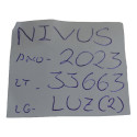 Luz Cortesia Interna Nivus 2023 Virtus Polo Original