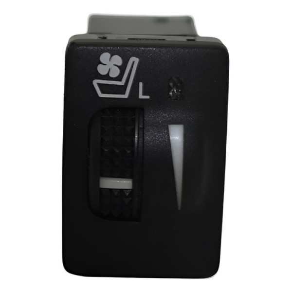 Botão Controle Regulagem Banco Esquerdo Hilux 2022 Original Preto