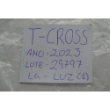 Luz Cortesia Teto Porta Oculos Vw T-cross 2022 Original