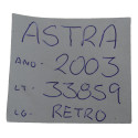 Espelho Retrovisor Interno Astra 2003 Vectra Zafira Original