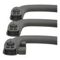 Kit 3 Puxador Alça Apoio Teto Pqp I30 2011 Original Cinza