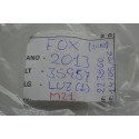 Par Luz Cortesia Lateral Fox Gol Polo 1999 A 2018 Original Cinza/transparente (lente Fumê)