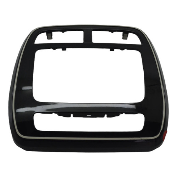 Moldura Radio Central Painel Kwid 2019 Original Preto