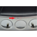 Moldura Central C/difusor Painel L200 2014 Original