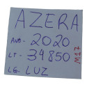 Luz Cortesia Dianteira Interna Teto Azera 2020 Original