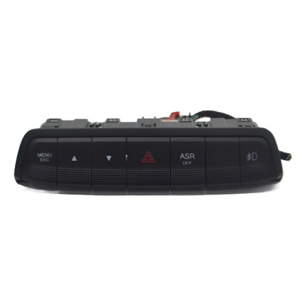 Botão Pisca Alerta Milha Menu Painel Fiorino 2025 Original Preto