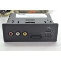Entrada Dupla Usb Sd Console Ford Focus 2014 Original