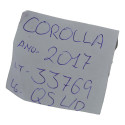 Quebra Sol Lado Direito Passageiro Corolla Xei 2017 Original