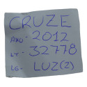 Luz Interna Porta Luvas Chevrolet Cruze 2012 Original