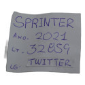 Auto Falante Twitter Painel Sprinter 2021 Origin A4478270360 Preto