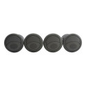Kit Com 4 Difusor Saida Ar Painel Fiat Doblo 2013 Original