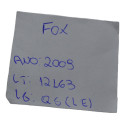 Quebra Sol Lado Esquerdo Vw Fox 2009 Crossfox Original