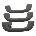 Kit Com 3 Puxador Alça Teto Pqp Hyundai Ix35 2011 Original Cinza