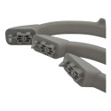 Kit 3 Puxador Alça Teto Pqp Interno Citroen C3 2012 Original