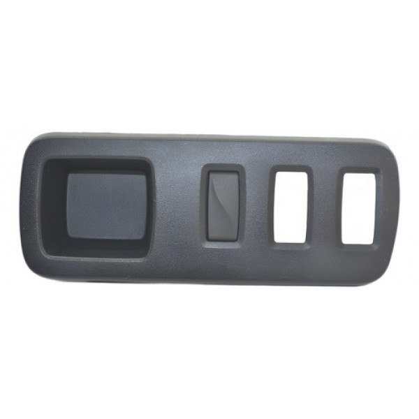 Moldura Com Botão Falso Painel Renault Duster 2016 Original