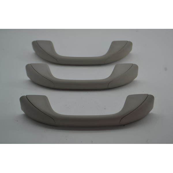 Kit 3 Puxador Alça Teto Pqp Renault Duster 2013  Original - Original