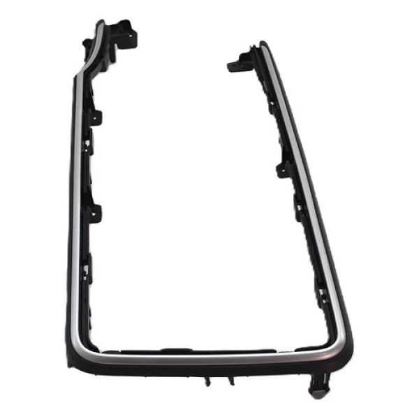 Moldura Acabamento Multimidia Central Honda City 2016 Origin Prateado