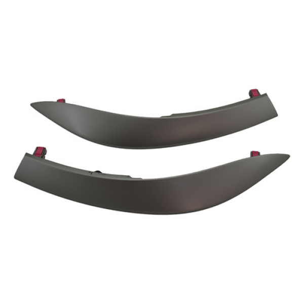 Par Friso Acabamento Painel Toyota Corolla 2010 Original - Prateado