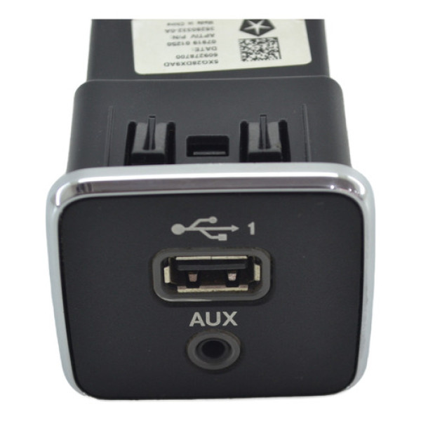 Entrada Conector Usb Auxiliar Fiat Cronos 2019 Argo Original