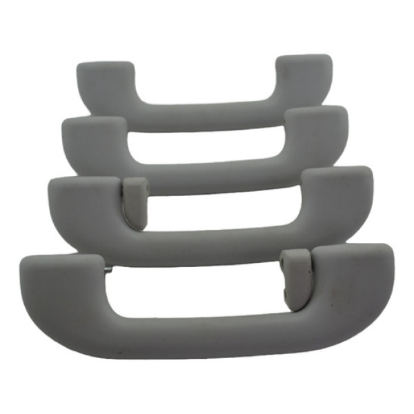 Kit 4 Puxador Alça Teto Pqp Renegade 2015 A 2021 Origina Cinza