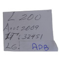 Apoio Encosto Braço Console L200 2009 Original