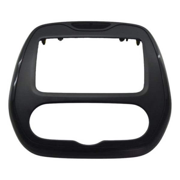 Moldura Central Multimidia Painel Captur 2019 2020 Original Preto