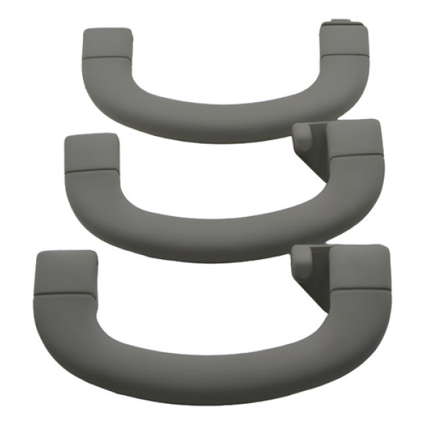 Kit 3 Puxador Alça Teto Pqp Fiat Argo 2020 Original Bege