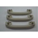 Kit 3 Puxador Alça Teto Pqp Nissan Livina 2013 Original