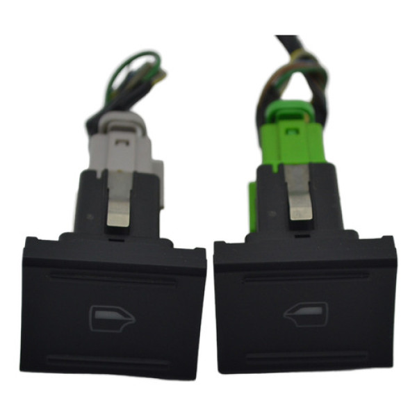 Par Botão Comando Vidro Eletrico Gol 2014 Voyage Original