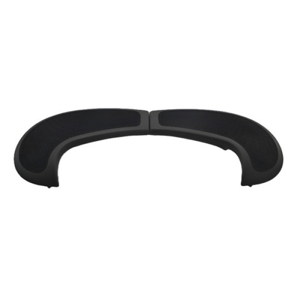 Par Tela Alto Falante Painel Megane Scenic 2006 Original Cinza-escuro