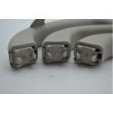 Kit 3 Puxador Alça Teto Pqp Ford Ka 2014 Original