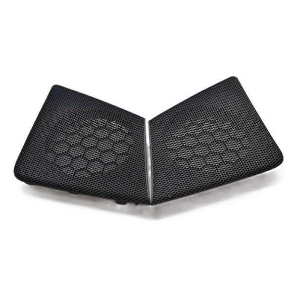 Par Tela Alto Falante Painel Toyota Etios 2014 Original Preto