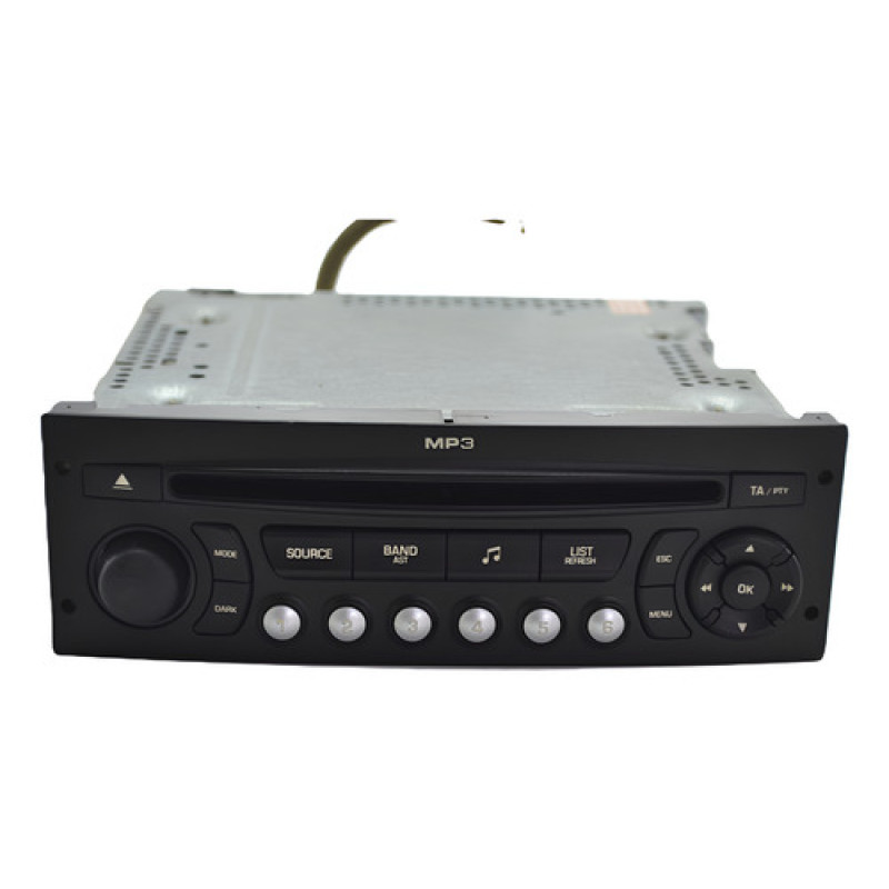 Radio Aparelho Som Citroen C4 2007 2008 2009 10 11 Original Radio Aparelho Som Citroen C4 2007 2008 2009 10 11 Original